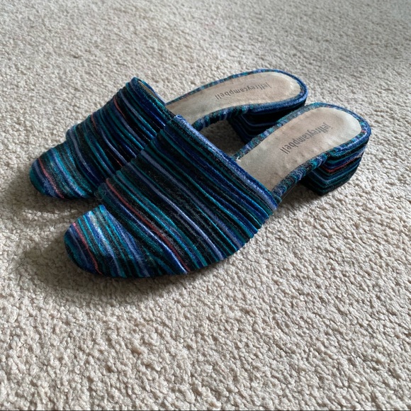 Jeffrey Campbell Shoes - Jeffrey Campbell velvet heeled sandals